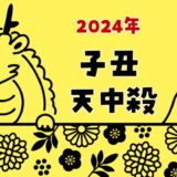 【2024年】子丑天中殺の運勢～日の天中殺（子と丑の日）