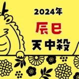 辰巳天中殺の2024年運勢